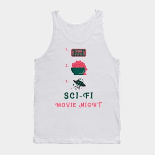 Sci-Fi Movie Night Tank Top